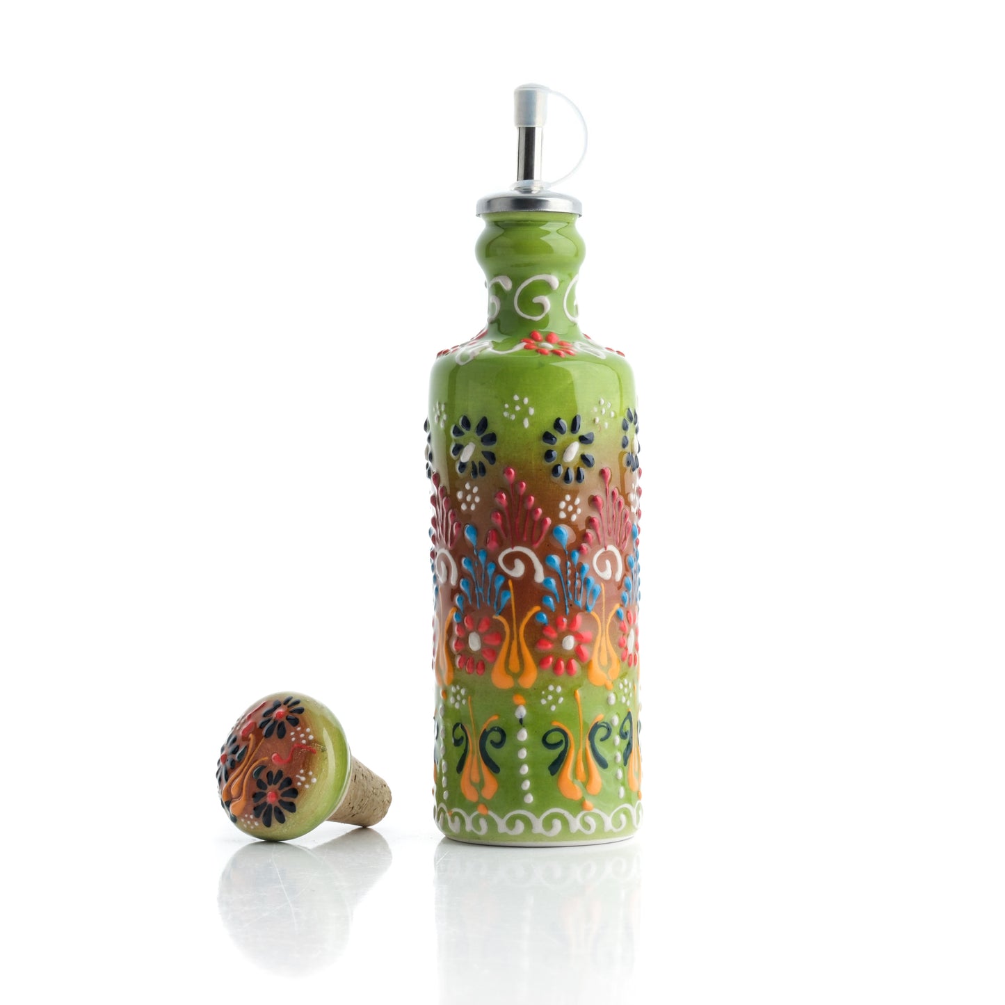 Ceramic Oil Dispenser, Olive Oil Dispener, Handmade Ceramic Oil Bottle