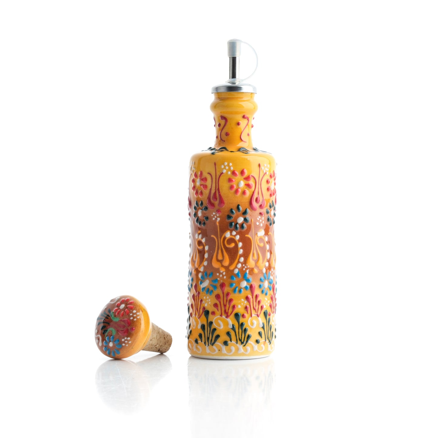 Ceramic Oil Dispenser, Olive Oil Dispener, Handmade Ceramic Oil Bottle