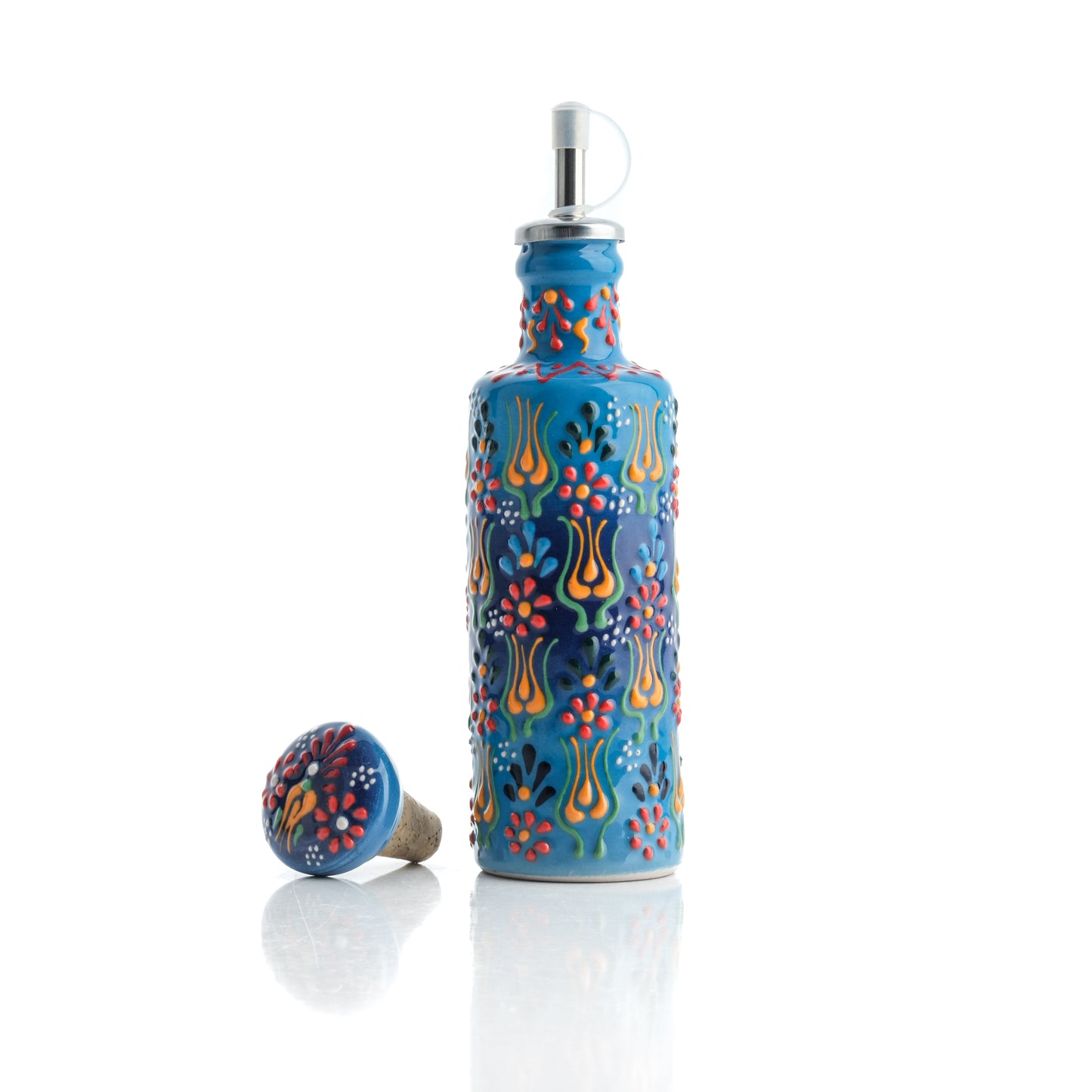 Ceramic Oil Dispenser, Olive Oil Dispener, Handmade Ceramic Oil Bottle