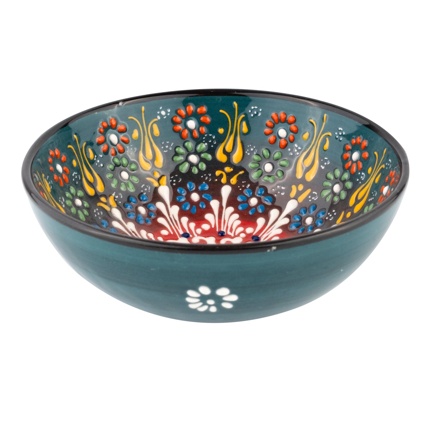 Ceramic Serving Bowls, Ceramic Cereal Bowl, 20 oz Cereal Bowl, Colorful Ceramic Cereal Bowl Set of 2