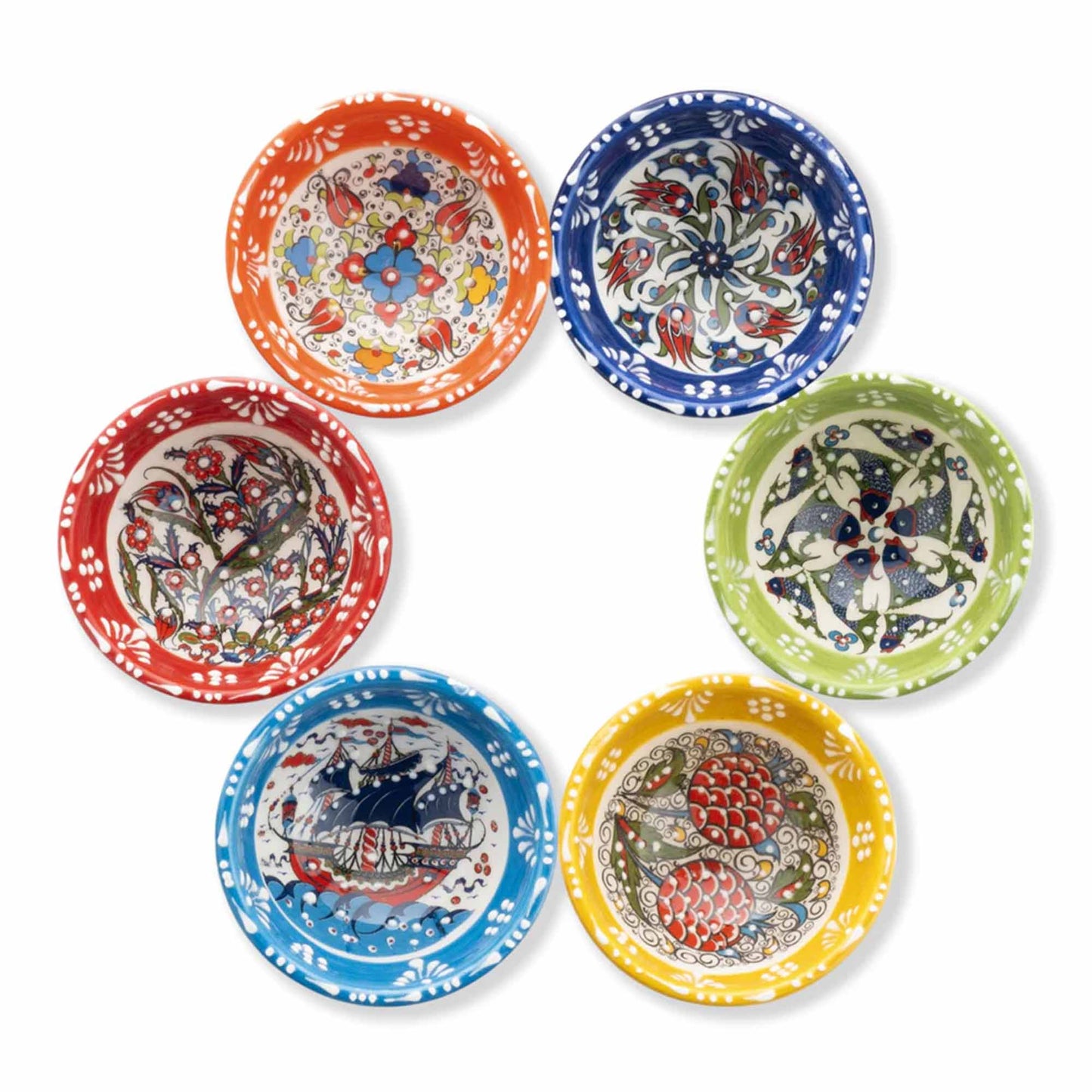 Ceramic Side Dishes, Small Dip Bowls, Side Dishes