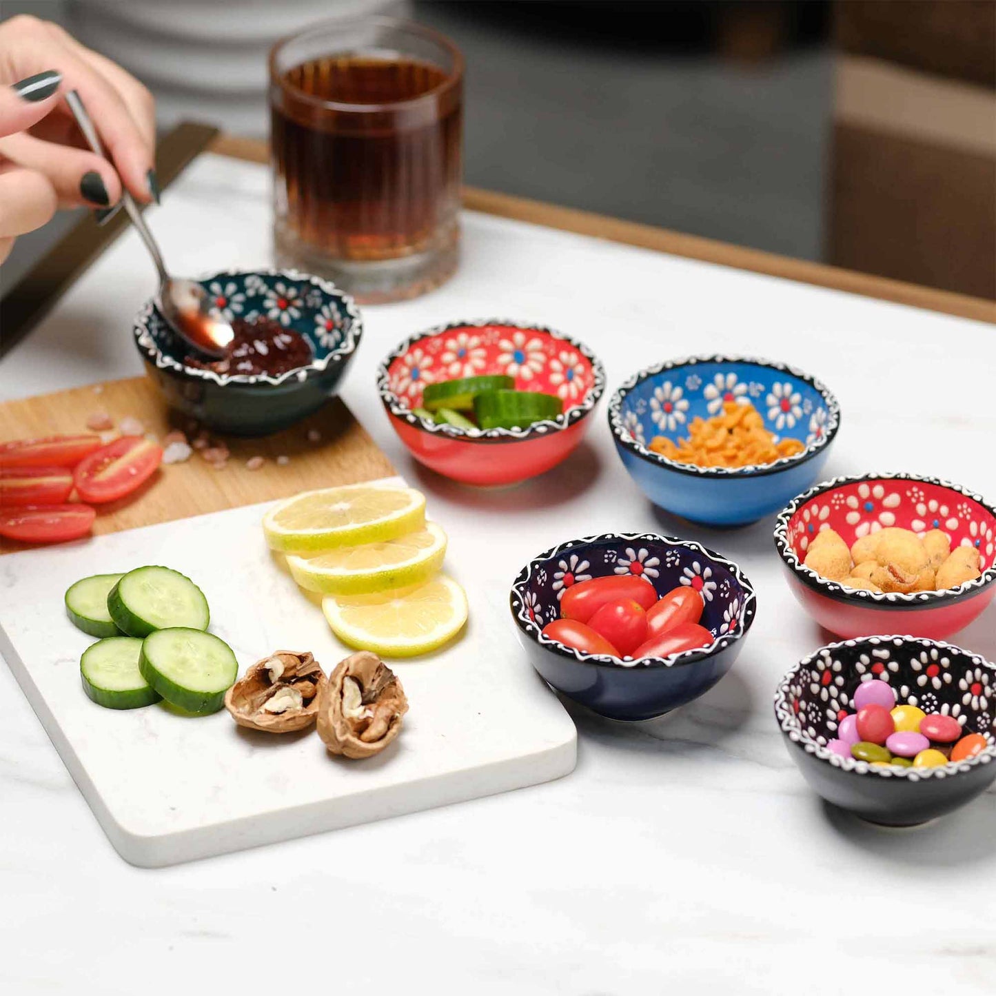 Ceramic Side Dishes, Small Dip Bowls, Side Dishes