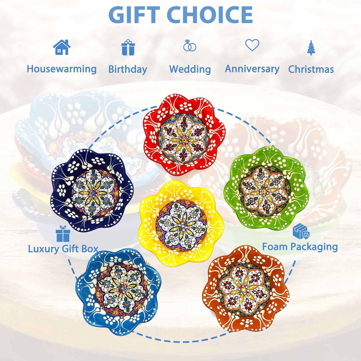Ceramic Side Dishes, Small Dip Bowls, Side Dishes