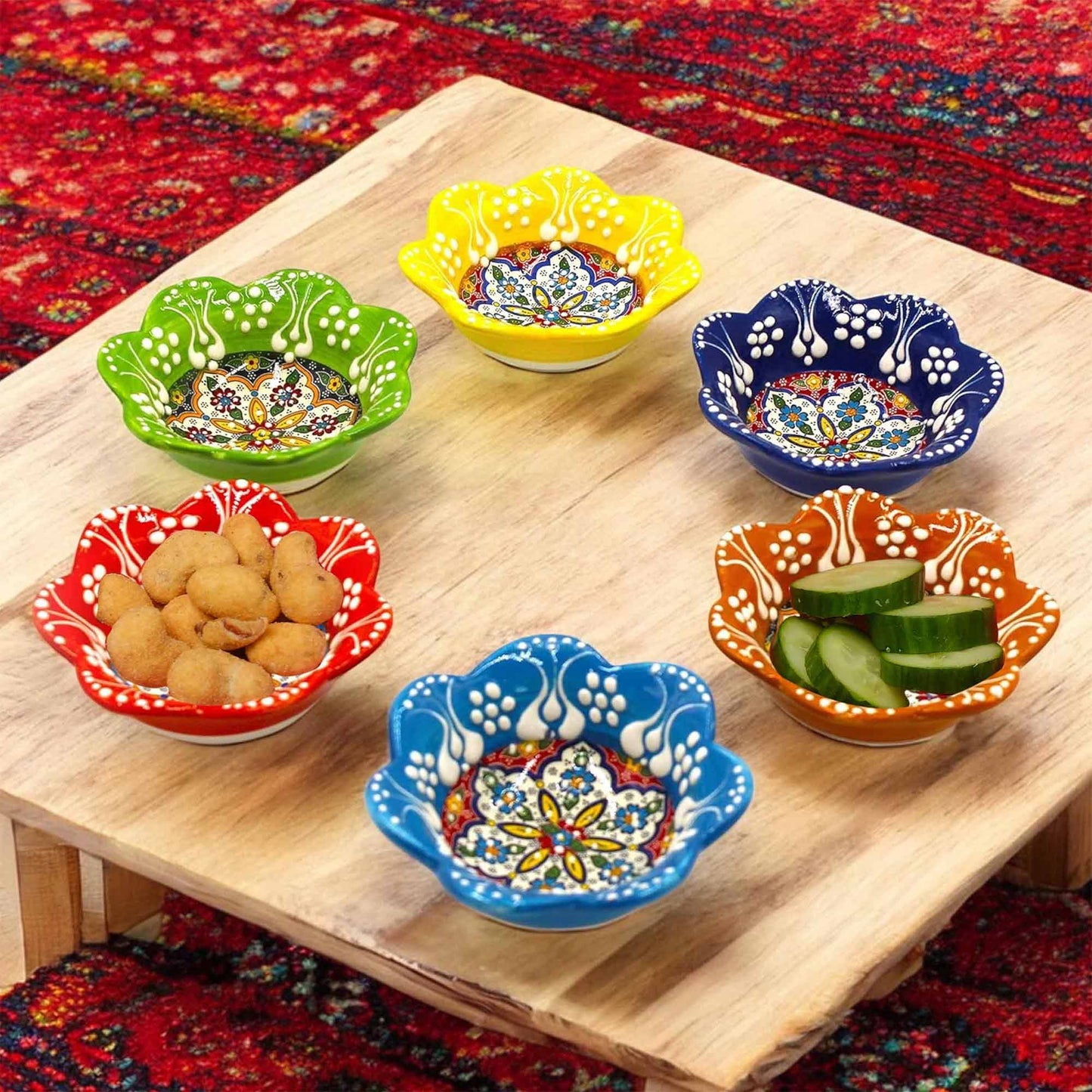 Ceramic Side Dishes, Small Dip Bowls, Side Dishes