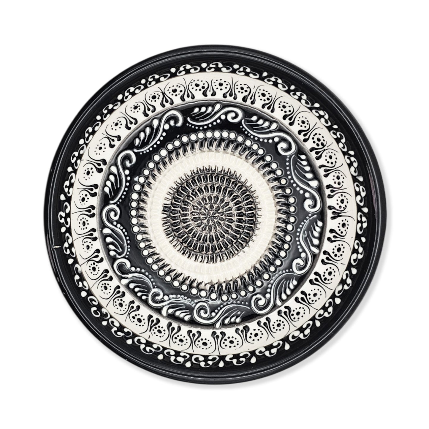 Garlic Grater Bowl, Ceramic Grater Plate, 7" Ceramic Garlic Grinder, Decorative Grater Bowl