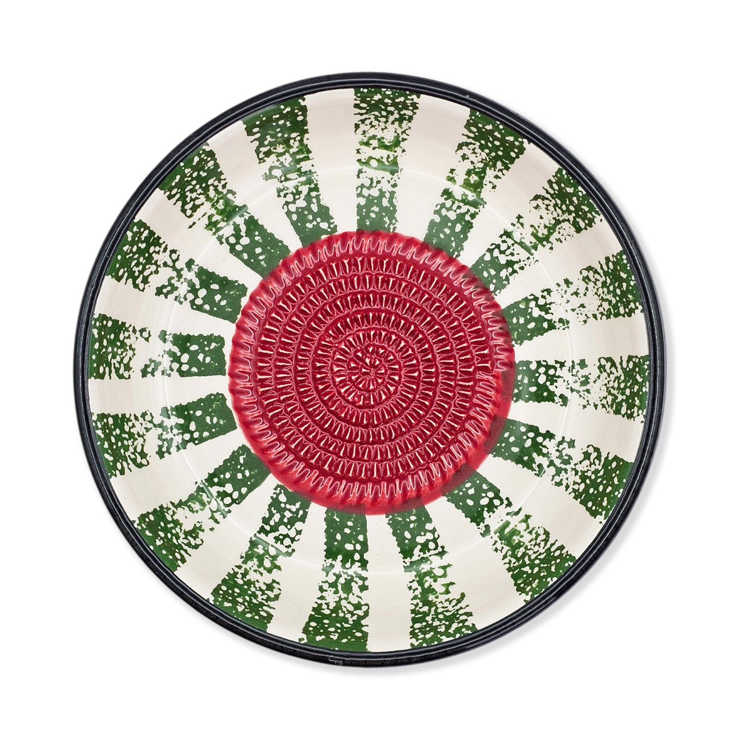Garlic Grater Bowl, Ceramic Grater Plate, 7" Ceramic Garlic Grinder, Decorative Grater Bowl