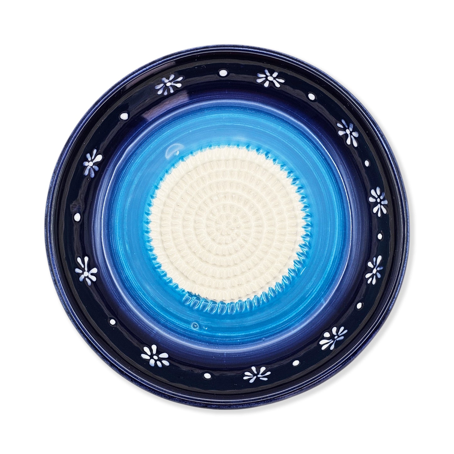 Garlic Grater Bowl, Ceramic Grater Plate, 7" Ceramic Garlic Grinder, Decorative Grater Bowl