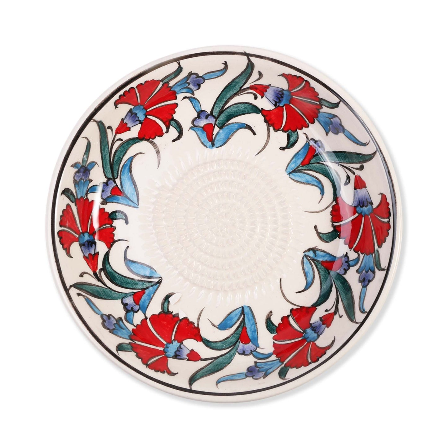 Garlic Grater Bowl, Ceramic Grater Plate, 7" Ceramic Garlic Grinder, Decorative Grater Bowl