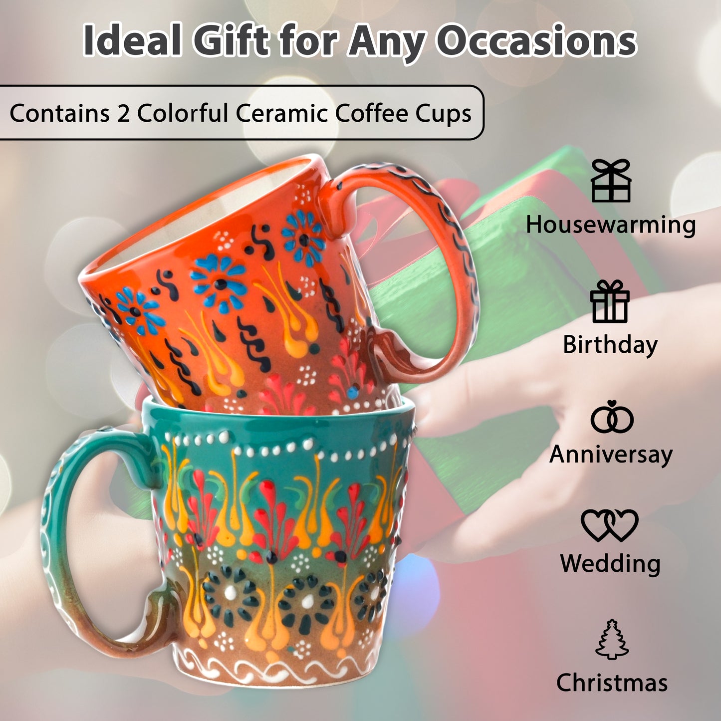 handmade ceramic coffee mug