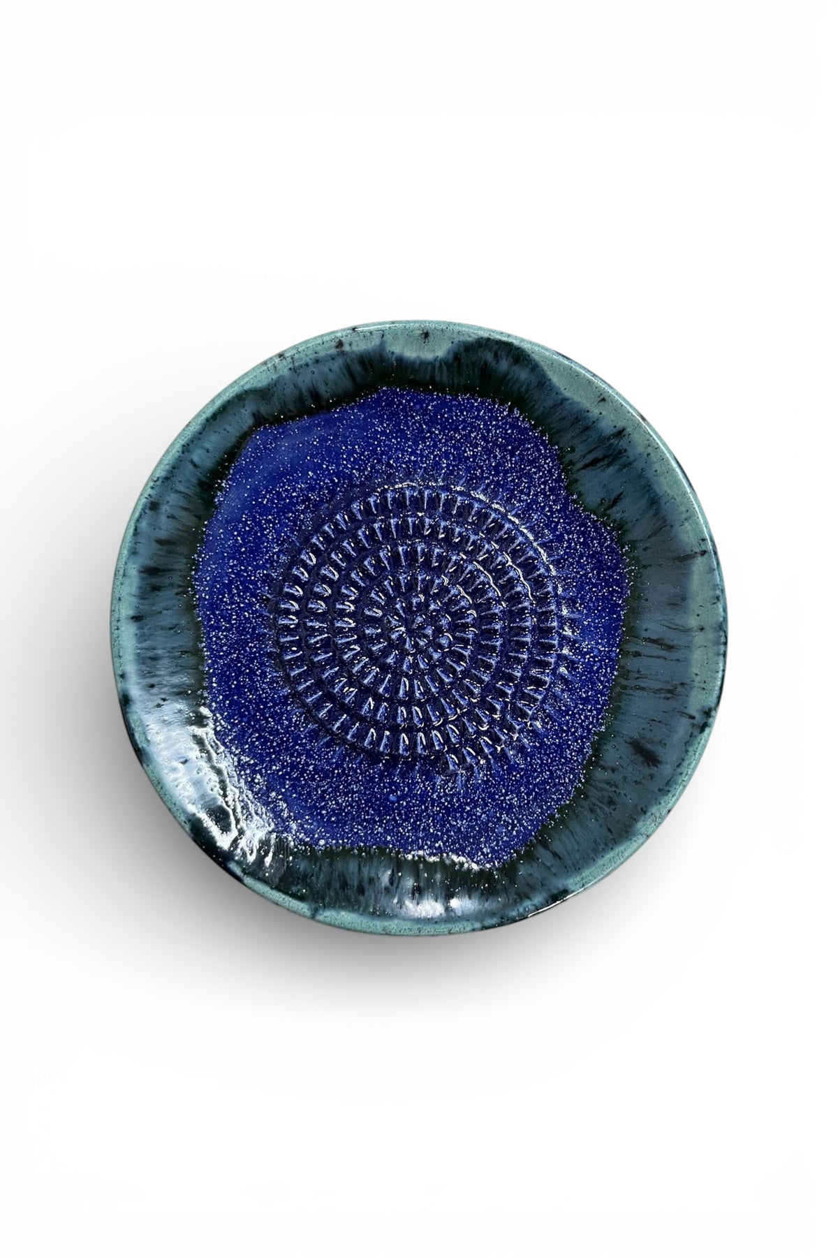 Garlic Grater Bowl, Ceramic Grater Plate, 5" Ceramic Garlic Grinder, Decorative Grater Bowl