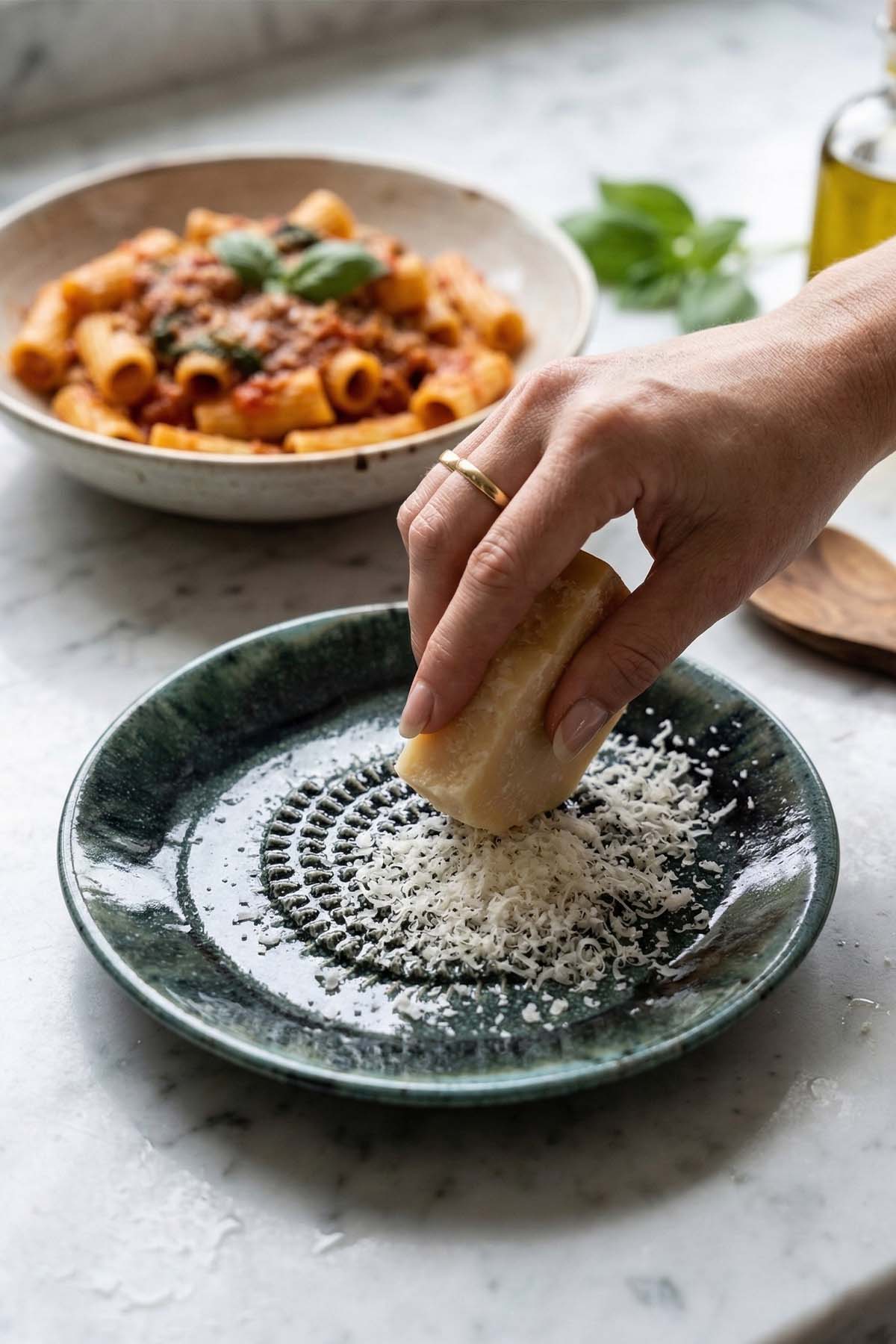 Garlic Grater Bowl, Ceramic Grater Plate, 5" Ceramic Garlic Grinder, Decorative Grater Bowl