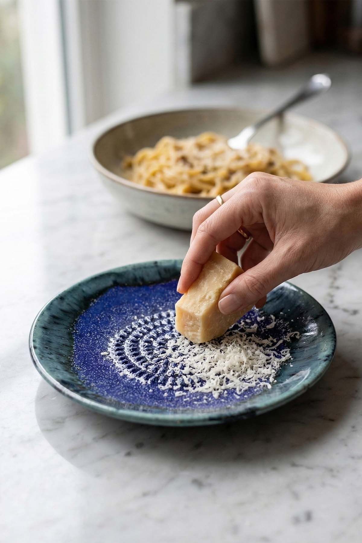 Garlic Grater Bowl, Ceramic Grater Plate, 5" Ceramic Garlic Grinder, Decorative Grater Bowl