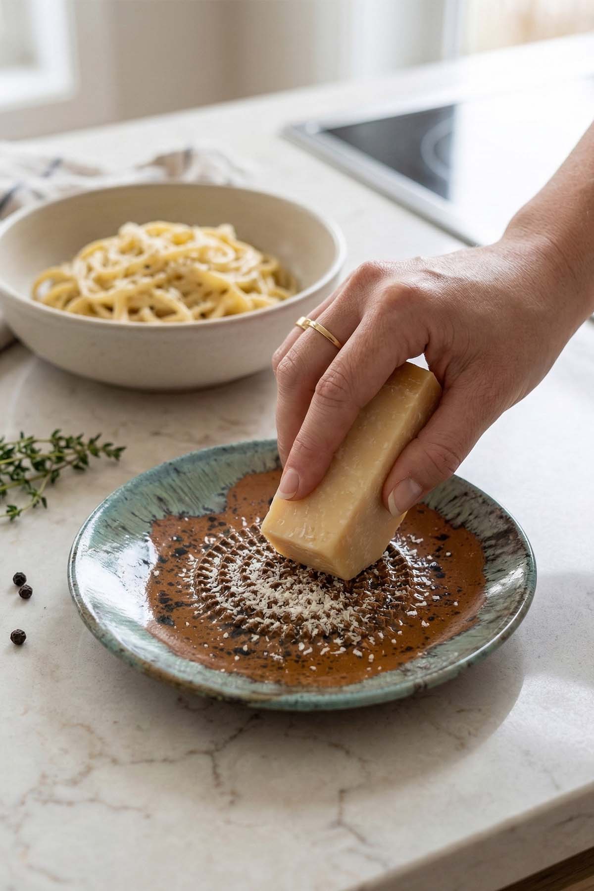Garlic Grater Bowl, Ceramic Grater Plate, 5" Ceramic Garlic Grinder, Decorative Grater Bowl