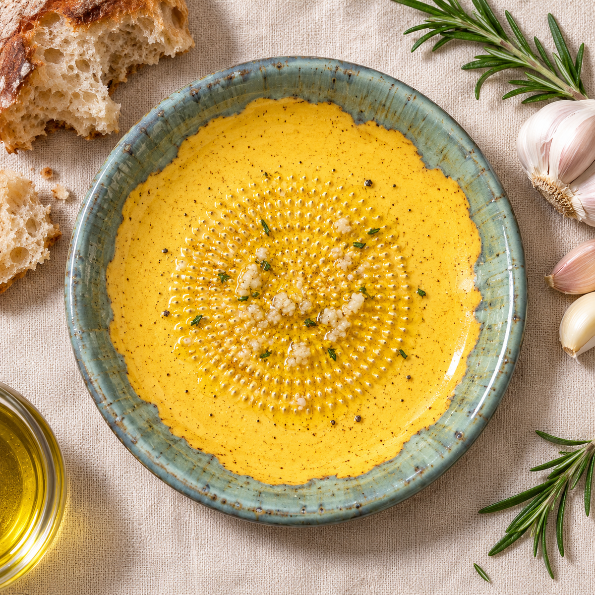 Garlic Grater Bowl, Crater Yellow Ceramic Grater Plate, 7" Ceramic Garlic Grinder, Decorative Grater Bowl