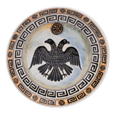 Ceramic Decorative Plate, Imperial Eagle Decorative Plate