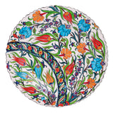 Ceramic Decorative Plate, Tulip Harmony Decorative Plate