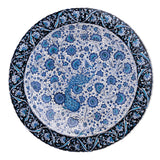 Ceramic Decorative Plate, Peacock Elegance Decorative Plate