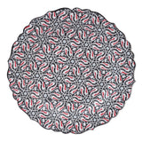 Ceramic Decorative Plate, Monochrome Elegance Decorative Plate