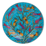 Ceramic Decorative Plate, Tulip Dance Decorative Plate