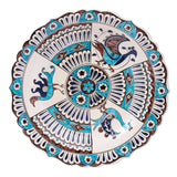Ceramic Decorative Plate, Celestial Birds Decorative Plate