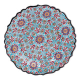Ceramic Decorative Plate, Mosaic Bloom Decorative Plate