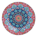 Ceramic Decorative Plate, Royal Mandala Decorative Plate