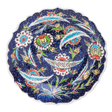 Ceramic Decorative Plate, Starry Garden Decorative Plate