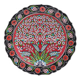 Ceramic Decorative Plate, Blossom Tree Decorative Plate