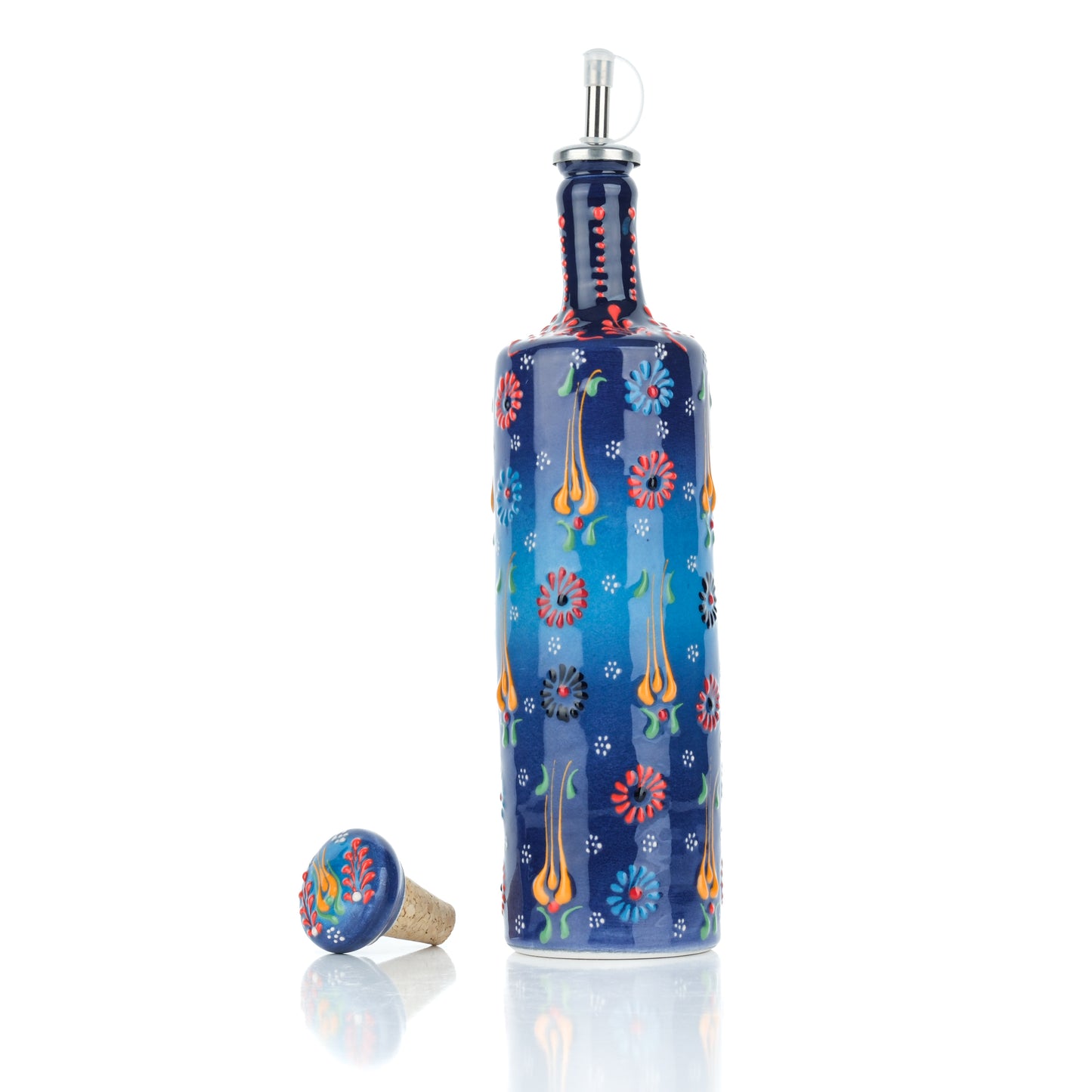 Ceramic Oil Dispenser, Olive Oil Dispener, Handmade Ceramic Oil Bottle