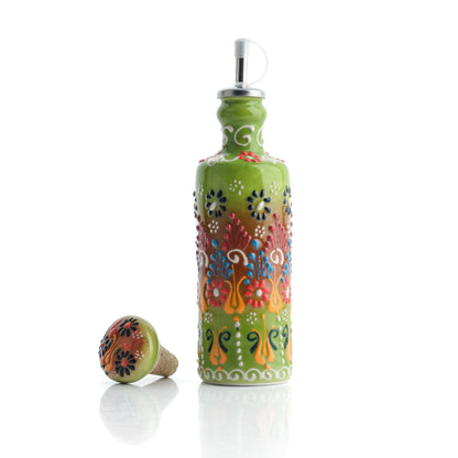 Ceramic Oil Dispenser, Olive Oil Dispener, Handmade Ceramic Oil Bottle