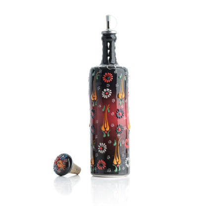 Ceramic Oil Dispenser, Olive Oil Dispener, Handmade Ceramic Oil Bottle