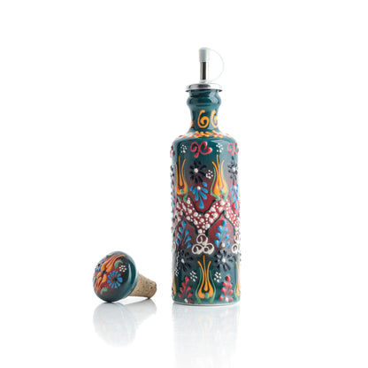 Ceramic Oil Dispenser, Olive Oil Dispener, Handmade Ceramic Oil Bottle