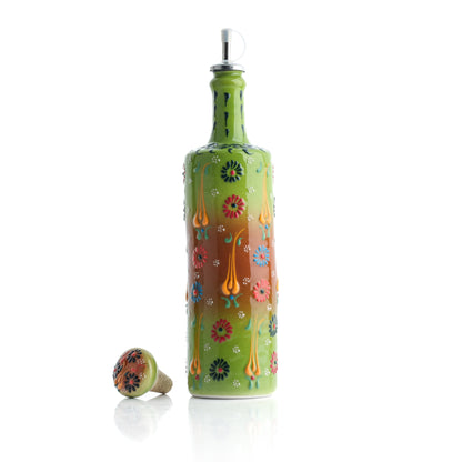 Ceramic Oil Dispenser, Olive Oil Dispener, Handmade Ceramic Oil Bottle