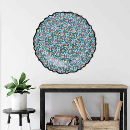 Ceramic Decorative Plate, Garden Bliss Decorative Plate