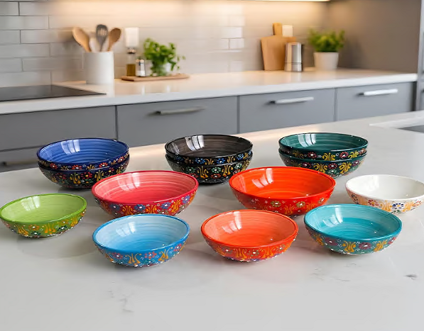 Custom Salad Bowl 4 inch 8 piece For Sheila
