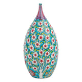 Handmade Ceramic Bottle, Blossom Haven Decorative Bottle, Decorative Vase
