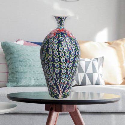 ceramic bottle, decorative bottle, ceramic vase, handmade ceramic bottle