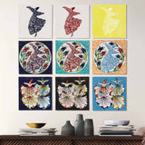 Decorative Ceramic Tile Wall Art – Whirling Dervish Collection