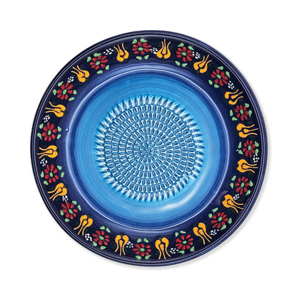 Garlic Grater Bowl, Ceramic Grater Plate, 7" Ceramic Garlic Grinder, Decorative Grater Bowl