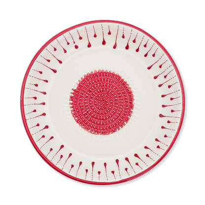 Garlic Grater Bowl, Ceramic Grater Plate, 7" Ceramic Garlic Grinder, Decorative Grater Bowl