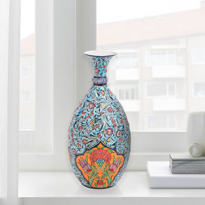 Handmade Ceramic Bottle, Garden Breeze Decorative Bottle, Decorative Vase