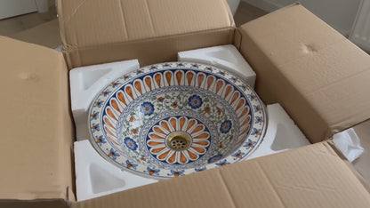 Perfect for farmhouse, Mediterranean, traditional, and eclectic bathrooms