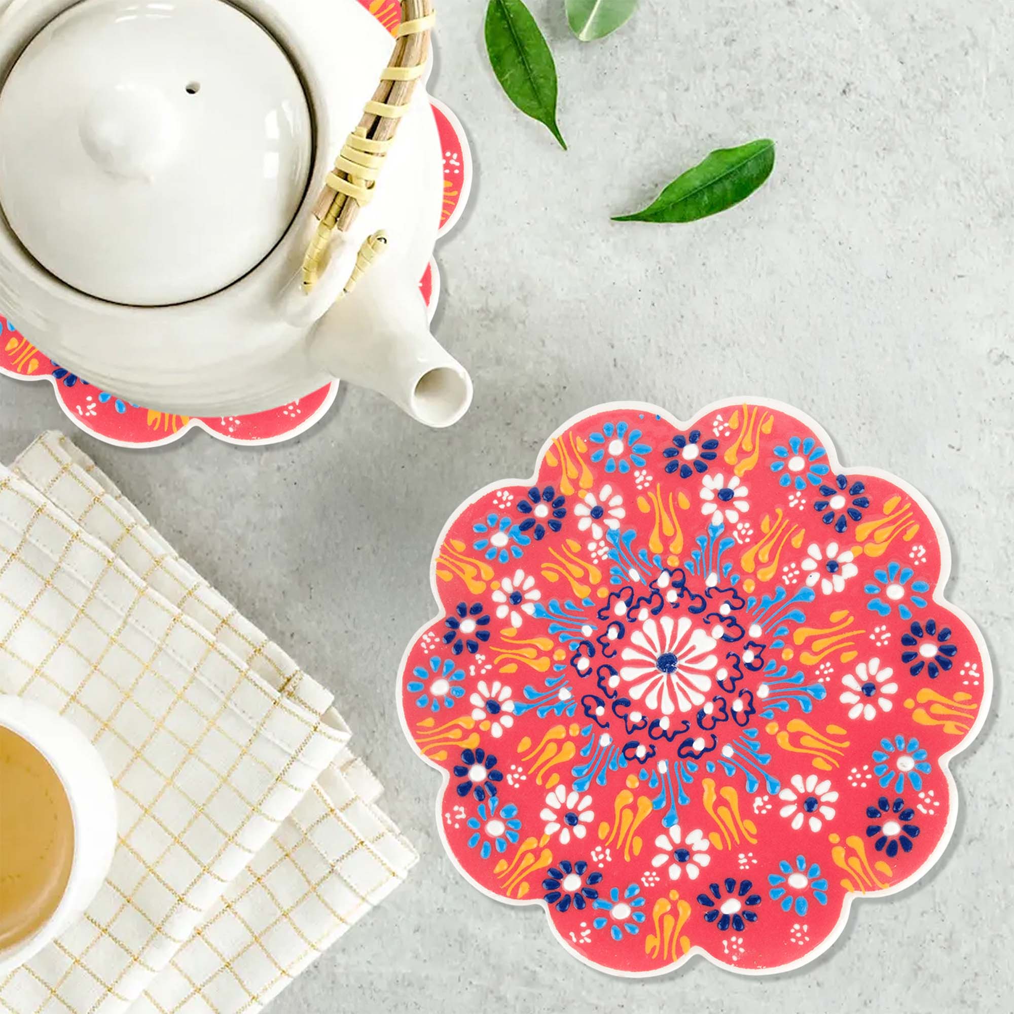 Handmade Ceramic Trivet – 7